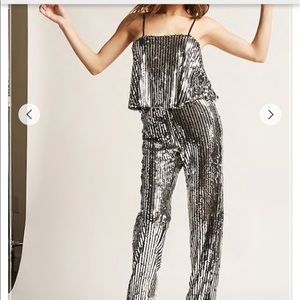 Forever 21 Sequin Jumpsuit